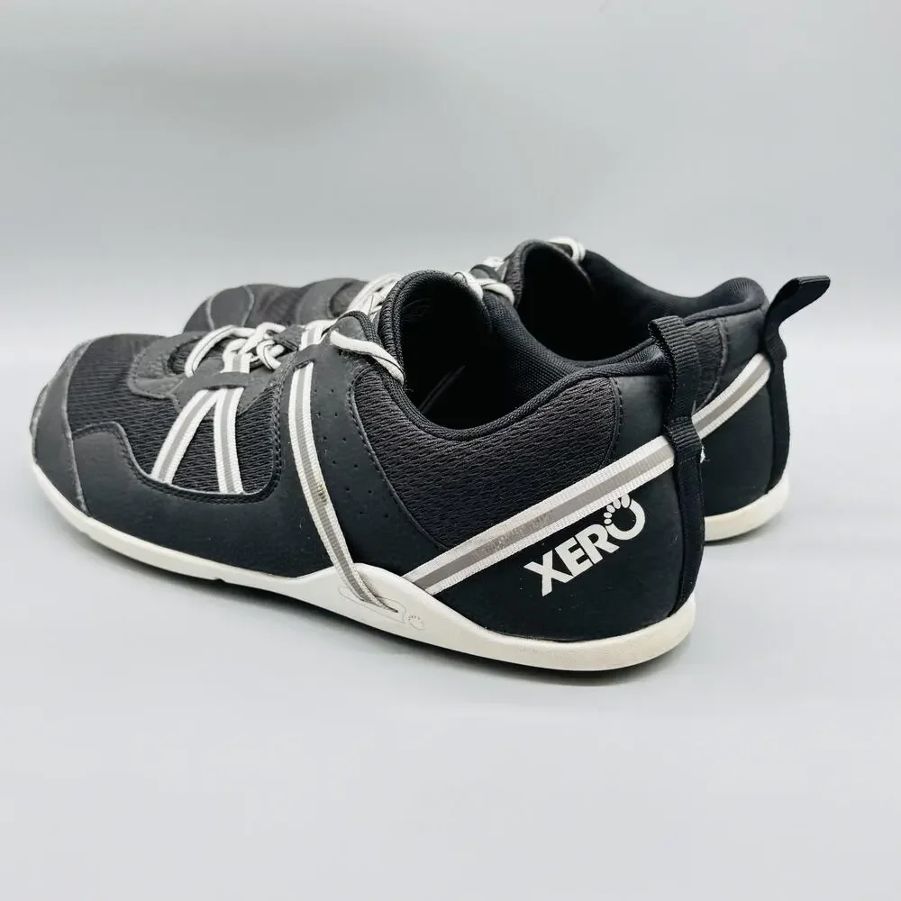 Xero Shoes Mens 13 Black Prio Minimalist Barefoot Running Athletic Sneakers